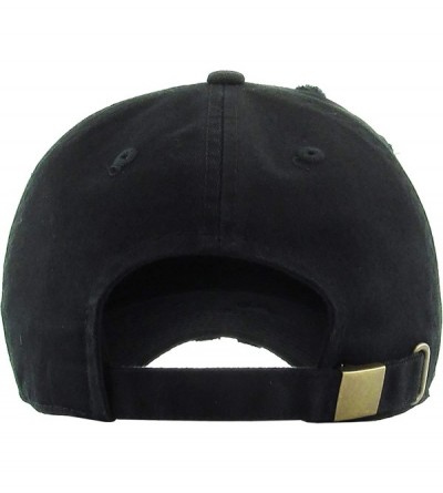 Baseball Caps Dad Hat Trust No One Hustle Savage Vibe Baseball Cap Adjustable Cotton Vintage - C718YI7M5RE $15.34