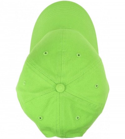 Baseball Caps 12-Pack Wholesale Classic Baseball Cap 100% Cotton Soft Adjustable Size - Light Green - C118E6L3CAD $45.29