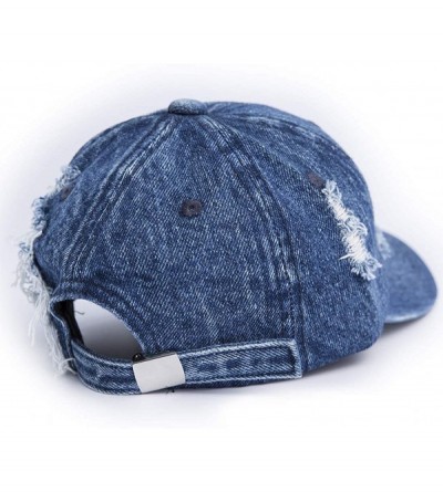 Baseball Caps Base Ball Cap for Women and Men Kids - Blue Blue Jean - C318Y64QUGX $10.83