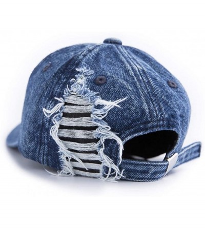 Baseball Caps Base Ball Cap for Women and Men Kids - Blue Blue Jean - C318Y64QUGX $10.83