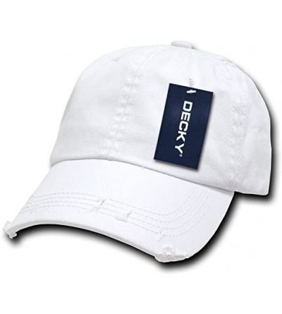 Baseball Caps Vintage Polo Cap - White - CJ115ZUPGY7 $11.29