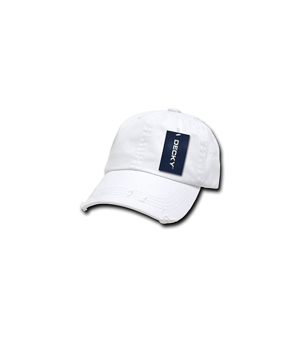 Baseball Caps Vintage Polo Cap - White - CJ115ZUPGY7 $11.29