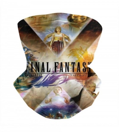 Balaclavas Handscarf Final Fantasy X Seamless Bandana Balaclava - White-97 - CK1983UKXRY $12.99