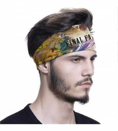 Balaclavas Handscarf Final Fantasy X Seamless Bandana Balaclava - White-97 - CK1983UKXRY $12.99