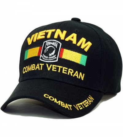 Baseball Caps U.S. Military Vietnam Veteran Official Licensed Embroidery Hat Army Veteran Baseball Cap - CV18OSLYA7S $20.24