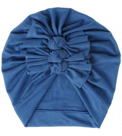 Bomber Hats Newsboy Bomber Bowknot Fashion - Blue - CJ18A75YKC0 $6.75