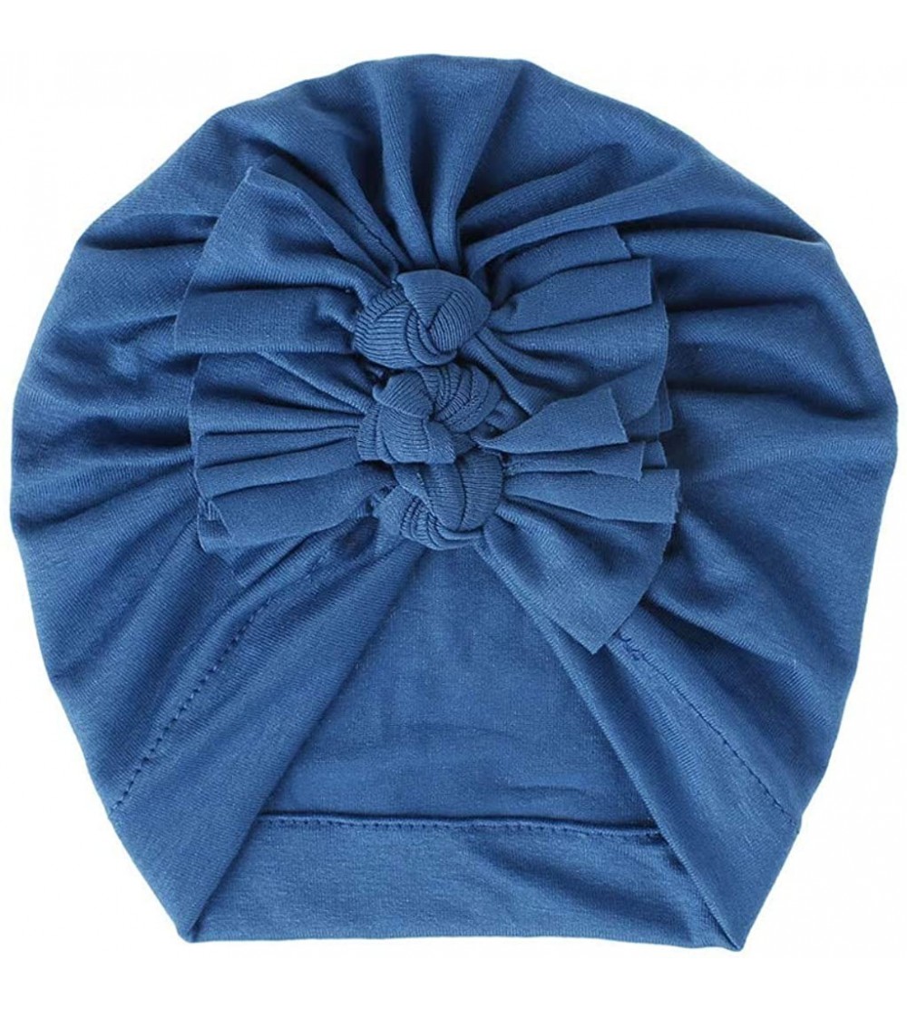 Bomber Hats Newsboy Bomber Bowknot Fashion - Blue - CJ18A75YKC0 $6.75