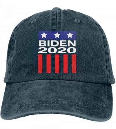 Baseball Caps Joe Biden 2020 Fashion Adjustable Cowboy Cap Baseball Cap for Women and Men - Navy - CG18S8IW57K $38.37