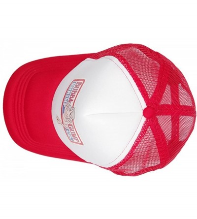 Baseball Caps Adult Gump Running Hat- Shrimp Mesh Baseball Trucker Cap- Cosplay Costumes - Red-3 - C718COHR4RS $7.75