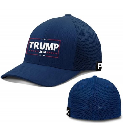 Baseball Caps Trump 2020 Hat Flex Fit Baseball Cap- Trump Hat 2020 - Navy - CJ18UYY3YG3 $17.99