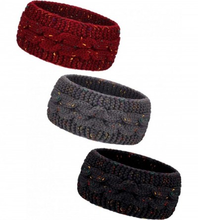 Cold Weather Headbands Pieces Winter Headband Confetti Warmer - C6192O79XNC $11.07
