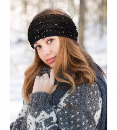 Cold Weather Headbands Pieces Winter Headband Confetti Warmer - C6192O79XNC $11.07