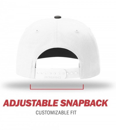 Baseball Caps Unisex 312 Twill-Back Trucker Adjustable Backstrap Baseball Cap - Charcoal/White - CK18HE00TNI $21.39
