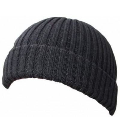 Skullies & Beanies Merino Wool Blend Unisex Winter Hat - Made in Italy! - Lt. Grey - CH11IODWFVT $51.10