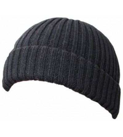 Skullies & Beanies Merino Wool Blend Unisex Winter Hat - Made in Italy! - Lt. Grey - CH11IODWFVT $21.12