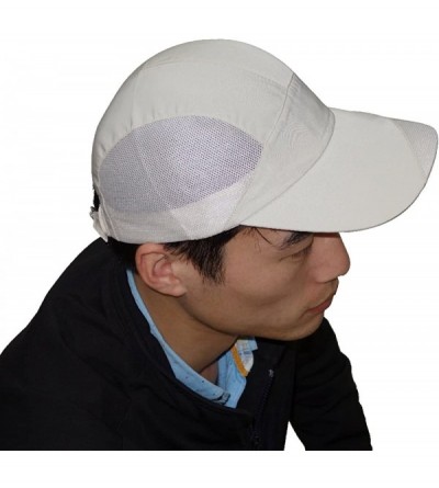 Baseball Caps Men's Women Summer Autumn Outdoor Sport Baseball Hat Running Visor Sun Cap - Beige - CP12DKT3F7J $7.56