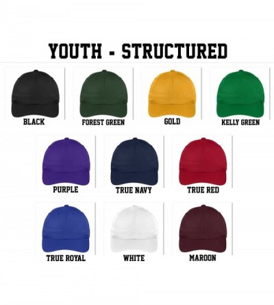 Baseball Caps Custom Embroidered Youth Hat - ADD Text - Personalized Monogrammed Cap --Kelly Green - CR18ECSDU92 $12.93