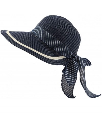 Sun Hats Sun Hat Women UV Protection Foldable UPF 50 + Cotton Bucket Beach Holiday Hat Beach Fishing Hat - Black - CI18U8OTLU...