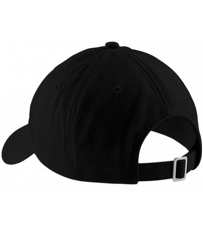 Baseball Caps Dog Walking Cap Embroidered Cap Premium Cotton Dad Hat - Black - C21838XMQH3 $18.91