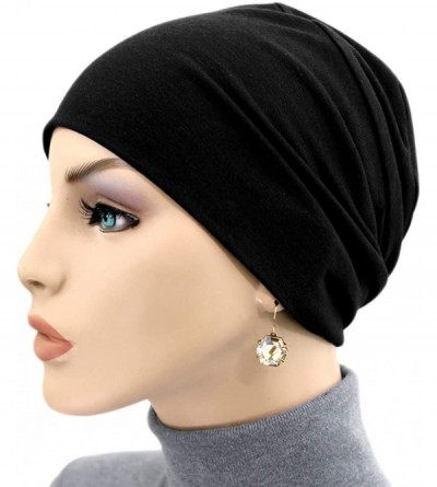 Skullies & Beanies Women's Activity Chemo Cap - Black - C4126SJXVK9 $17.68