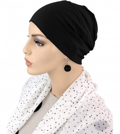 Skullies & Beanies Women's Activity Chemo Cap - Black - C4126SJXVK9 $17.68