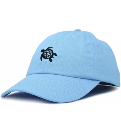 Baseball Caps Turtle Hat Nature Womens Baseball Cap - Light Blue - CY18M9TD02U $26.18