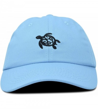 Baseball Caps Turtle Hat Nature Womens Baseball Cap - Light Blue - CY18M9TD02U $9.13