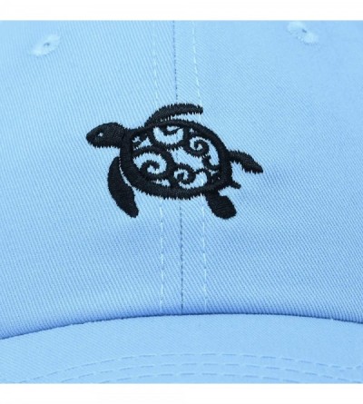 Baseball Caps Turtle Hat Nature Womens Baseball Cap - Light Blue - CY18M9TD02U $9.13
