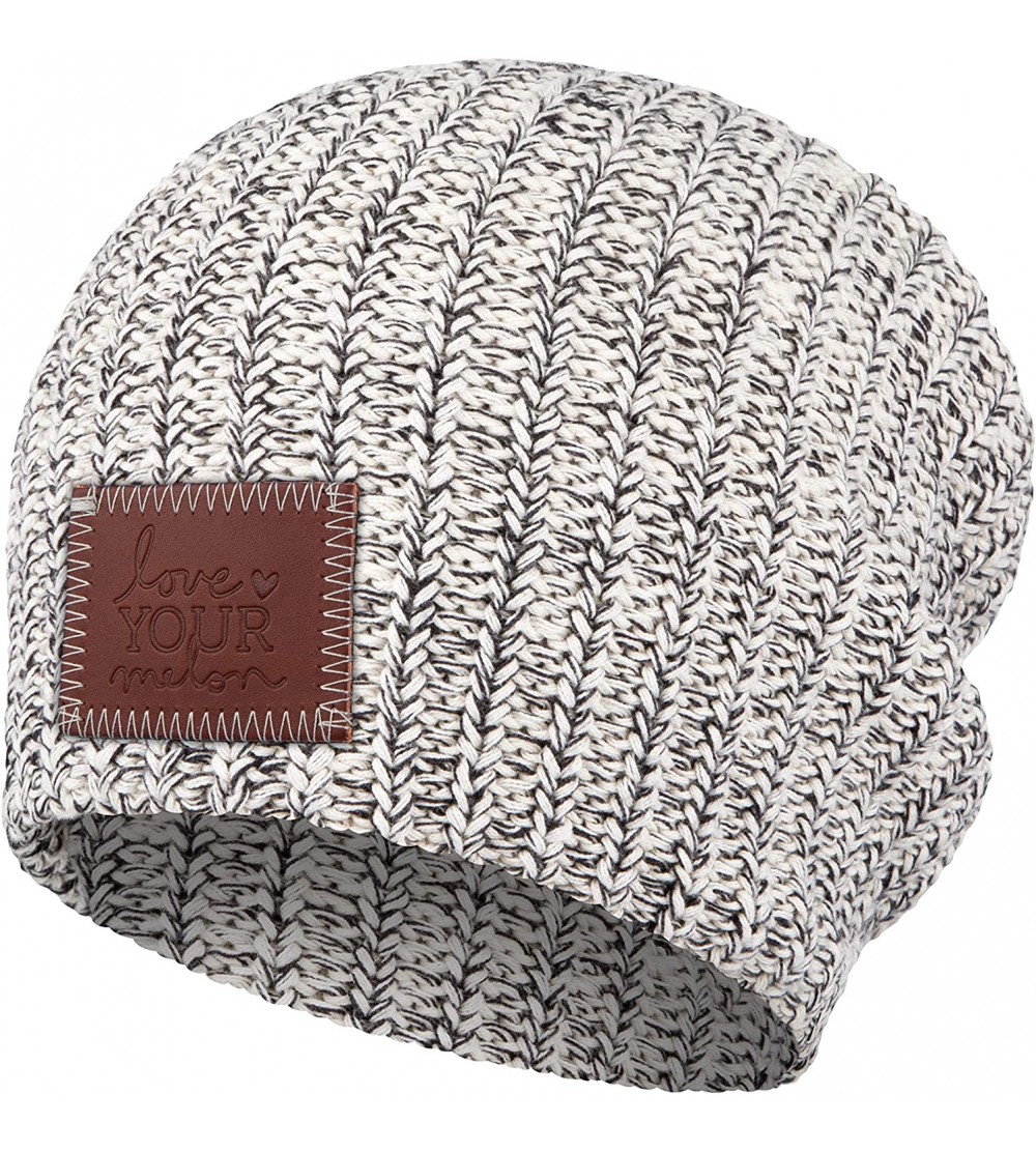 Skullies & Beanies Beanie - Black Speckled - C718CWZDN38 $25.74