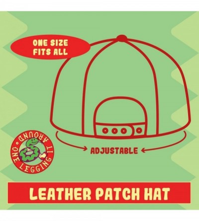 Baseball Caps got wit? - Leather Black Metallic Patch Engraved Trucker Hat - Heather\black - CX18Z8LX63N $21.31