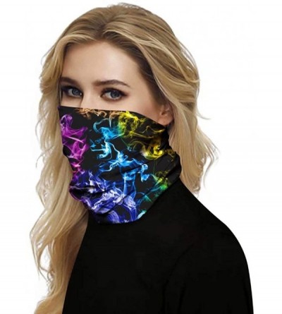 Balaclavas Reusable Face Mask Bandanas for Men Women- Seamless Neck Gaiter Headband- Dust Wind UV Sun Face Cover - CC19830TY9...
