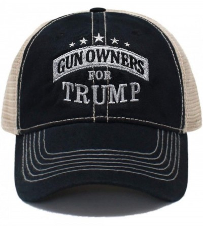 Baseball Caps Gun Owners for Trump Trump 2020 Keep America Great Campaign Rally Embroidered US Hat Baseball Trucker Cap - CB1...
