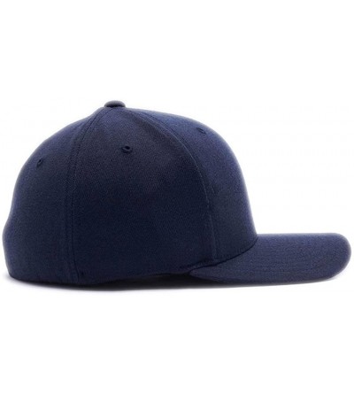 Baseball Caps Custom Embroidered Firefighter Hats. 6477- 6277 Flexfit Baseball caps - Dark Navy - C218CRN9UOR $22.42