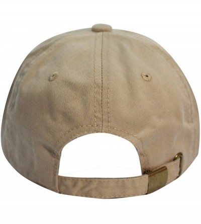 Baseball Caps Latinas Dad Hat Cotton Baseball Cap Polo Style Low Profile - Khaki - CE18669ZWSL $9.35