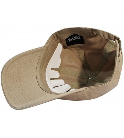 Baseball Caps Latinas Dad Hat Cotton Baseball Cap Polo Style Low Profile - Khaki - CE18669ZWSL $9.35