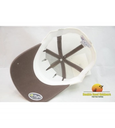 Baseball Caps Brown Mesh Fitted Hat - CH117IKRCHB $19.85