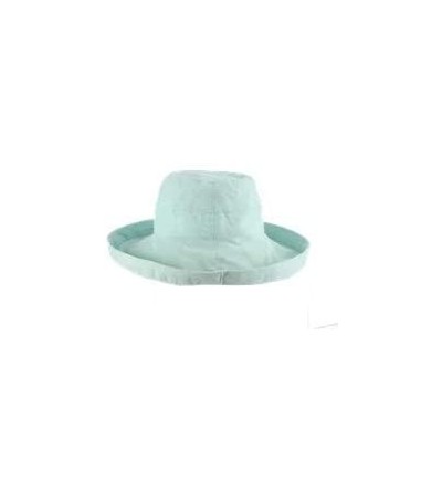 Sun Hats Women's Cotton Hat with Inner Drawstring and Upf 50+ Rating - Aqua - C9113ZY1095 $37.19