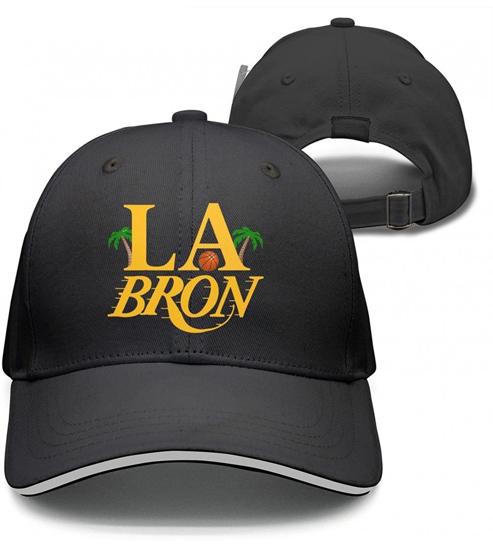 Skullies & Beanies La-bron-23_Funny_Saying Mens Womens Breathable Golf Hat - Tropical Plants Beach-4 - C418GL495DM $24.46