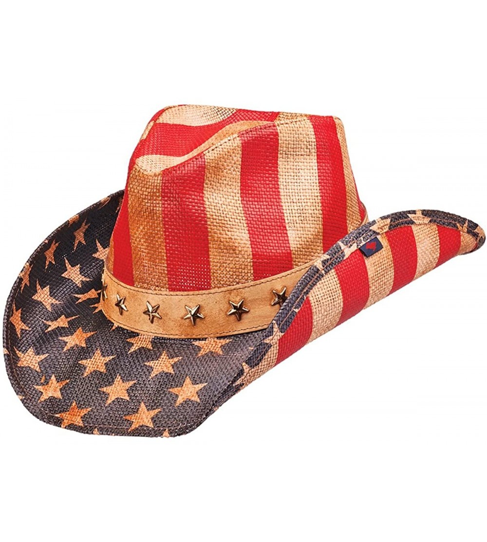 Cowboy Hats Justice Drifter Hat - Antiqued - CH11KI3J403 $39.71