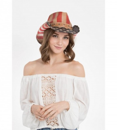 Cowboy Hats Justice Drifter Hat - Antiqued - CH11KI3J403 $39.71