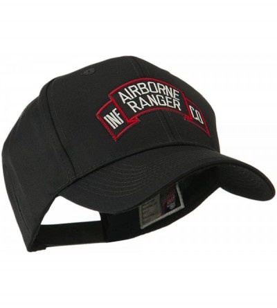 Baseball Caps Military Related Text Embroidered Patch Cap - Ab Ranger - CR11FITU2KX $17.16