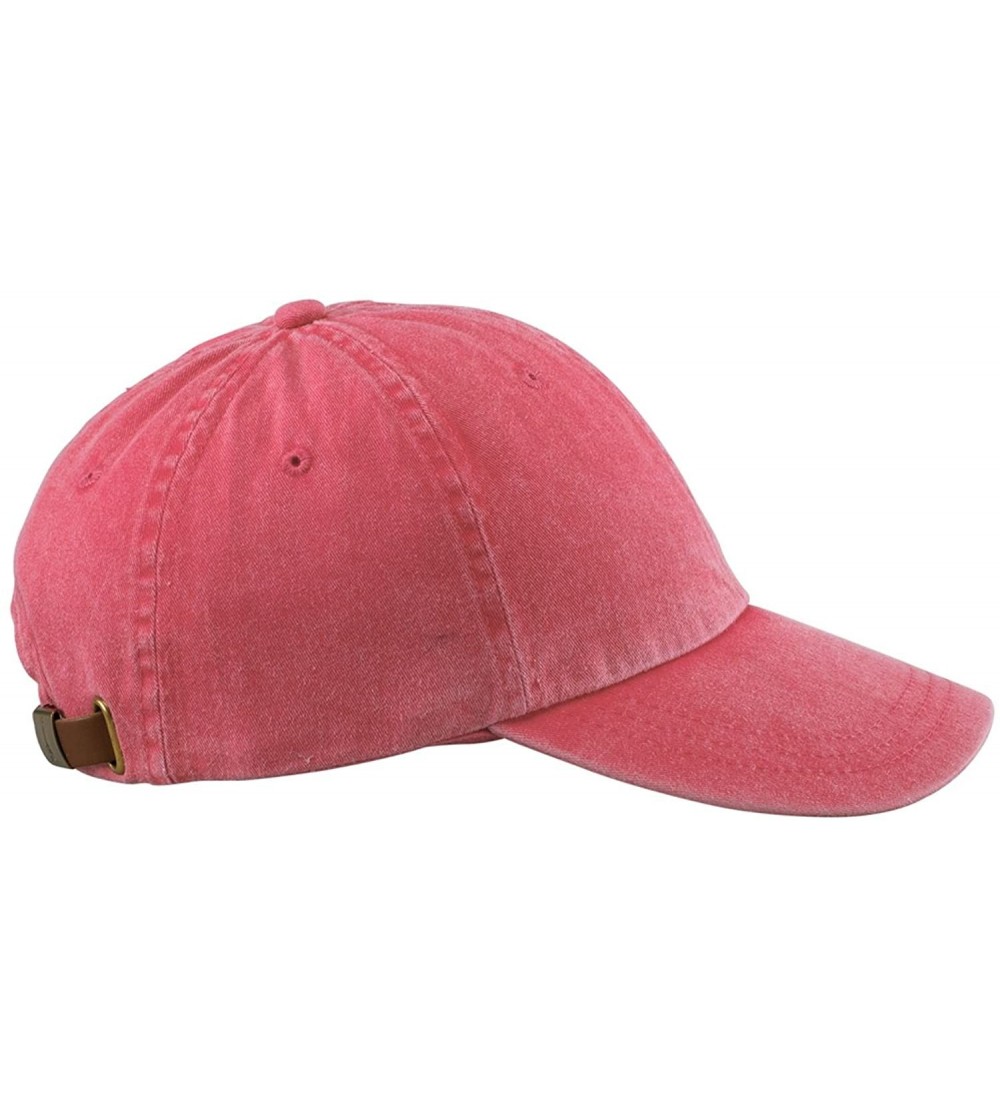 Baseball Caps Monogrammed Nautical Red Baseball Cap - C412N25A0GA $15.06