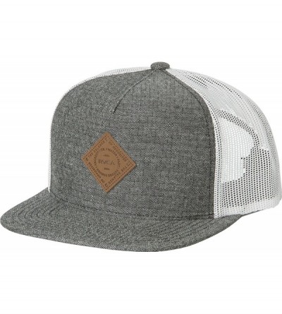Baseball Caps Men's Finley Trucker Hat - Grey - CV12IKLRMEJ $49.01