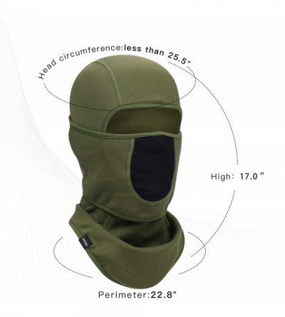 Balaclavas Balaclava Ski Mask Warm Face Mask for Cold Weather Winter Skiing Snowboarding Motorcycling Ice Fishing Men - C118X...