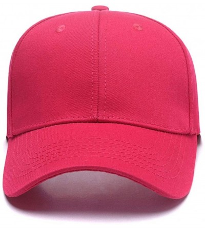 Baseball Caps Custom Embroidered Adjustable Embroidery Baseball Cowboy Caps Men Women Text Gift - Rose - CB18H85NLAQ $16.39