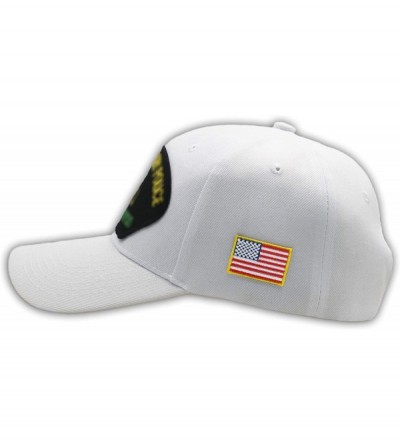 Baseball Caps US Army - Woman Veteran Hat/Ballcap Adjustable One Size Fits Most - White - C618NR40ZMO $23.41