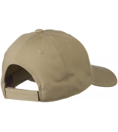 Baseball Caps Superior Cotton Twill Low Profile Strap Cap - Khaki - CR11918DZ4H $11.40