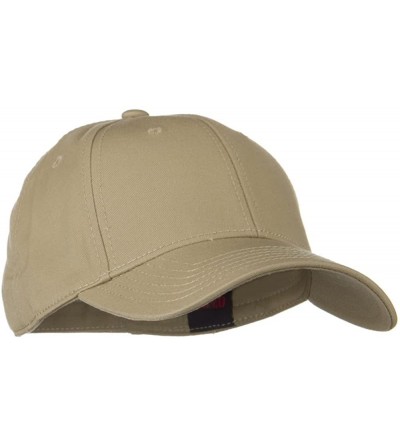 Baseball Caps Superior Cotton Twill Low Profile Strap Cap - Khaki - CR11918DZ4H $11.40