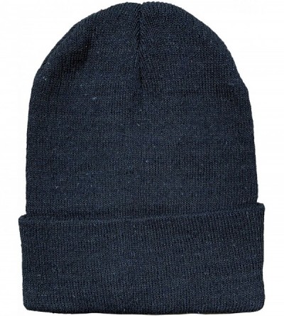 Skullies & Beanies Winter Beanies- Wholesale Bulk Cold Weather Thermal Warm Stretch Skull Cap- Mens Womens Unisex Hat - CU18A...
