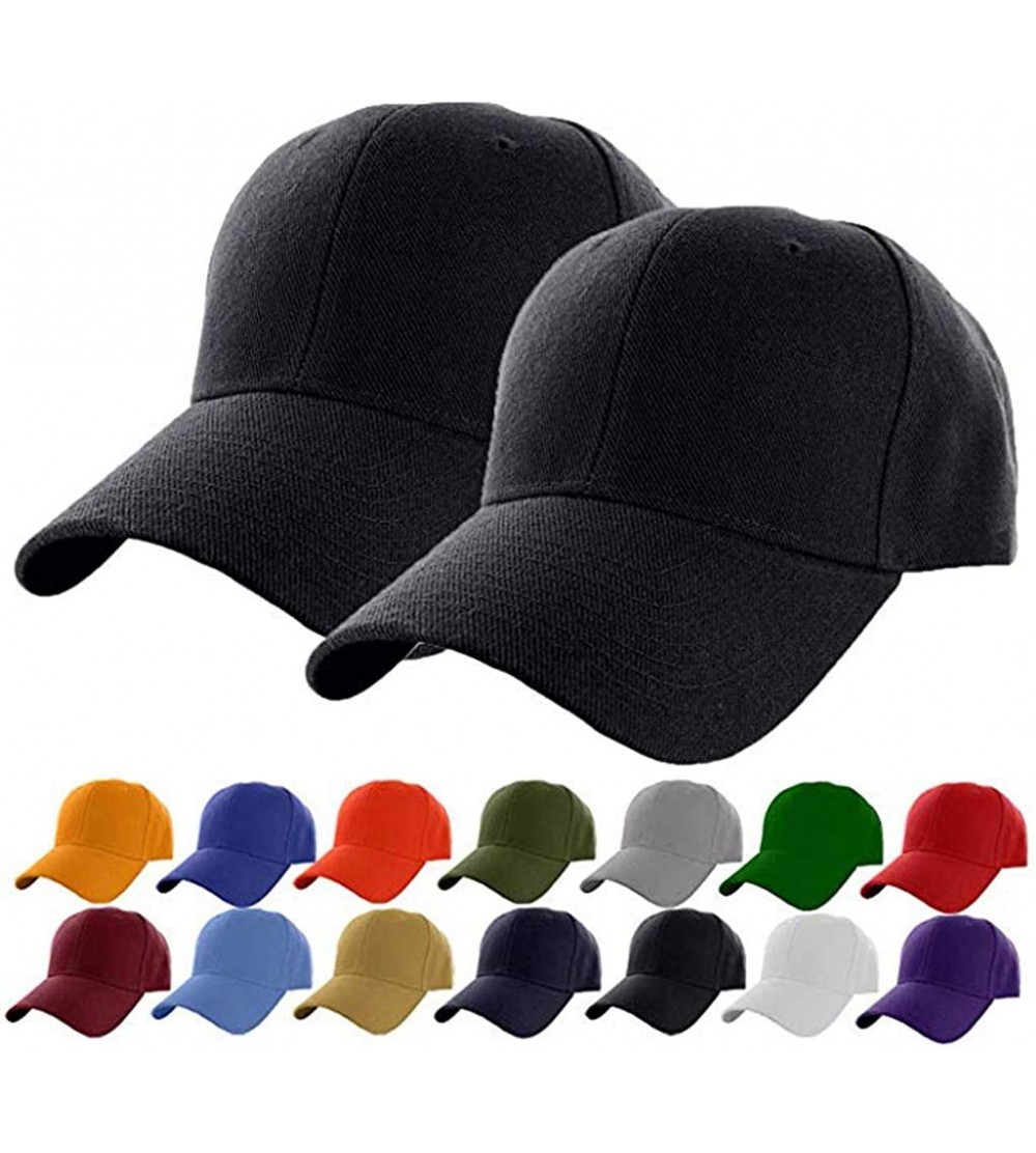 Baseball Caps Classic Polo Style Baseball Cap All Cotton Made Adjustable Fits Men Women Low Profile Black Hat Unconstructed D...